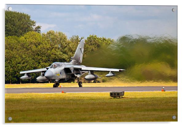 Tornado with Jet Wash Acrylic by Adam Withers