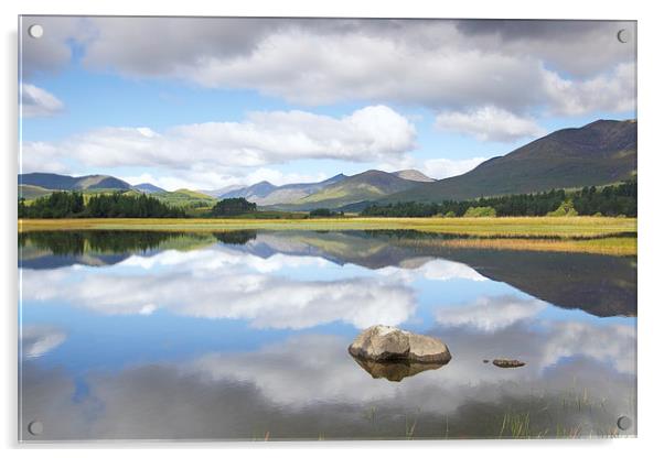  Loch Tulla Acrylic by James Marsden