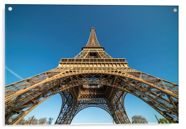 Eiffel Tower Acrylic by peter schickert