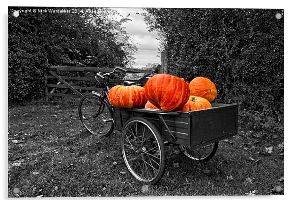  Seasonal Harvest.. Acrylic by Nick Wardekker