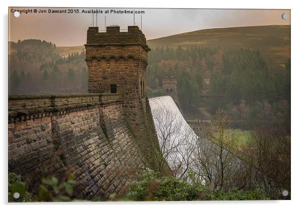  The Derwent Dam Reservoir 2 Acrylic by Jonny Essex