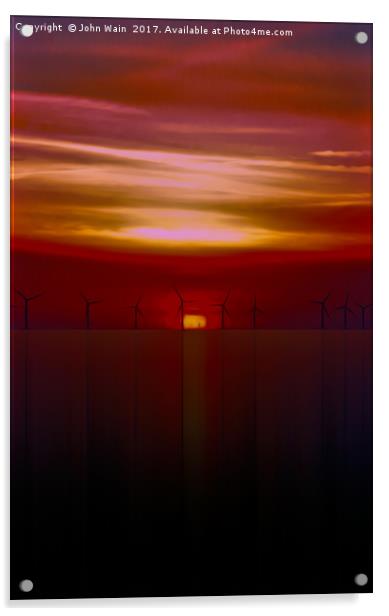 Clean Energy (Digital Art)  Acrylic by John Wain