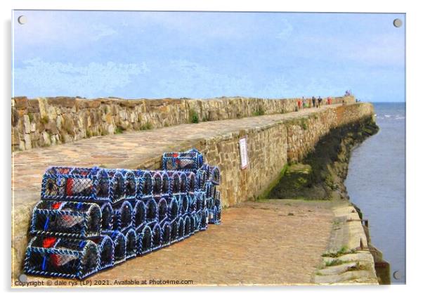 ST,ANDREWS HARBOR saint andrews Acrylic by dale rys (LP)