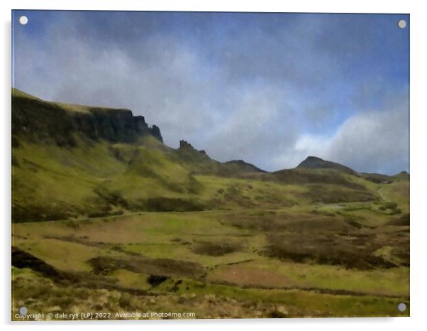QUIRAING Acrylic by dale rys (LP)