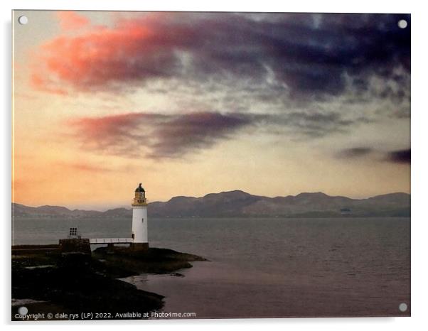 TOBERMORY MULL argyll and bute Acrylic by dale rys (LP)