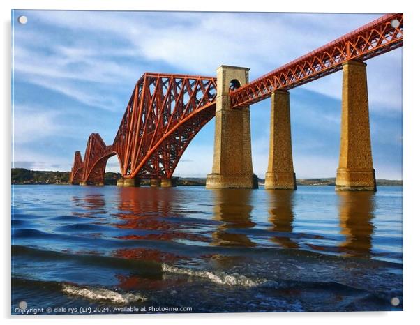 MAJESTIC Forth RAIL Bridge Acrylic by dale rys (LP)