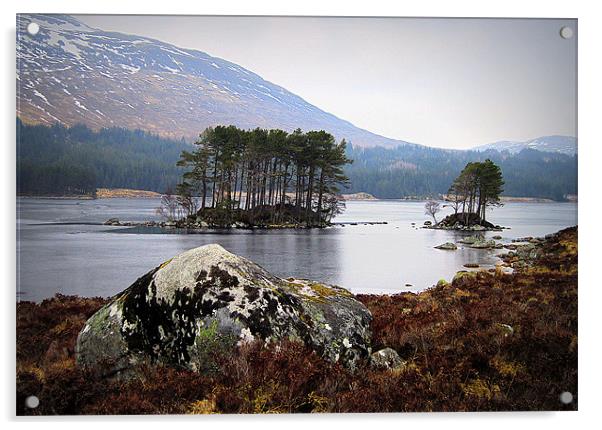 corrour ROCKS 4 Acrylic by dale rys (LP)