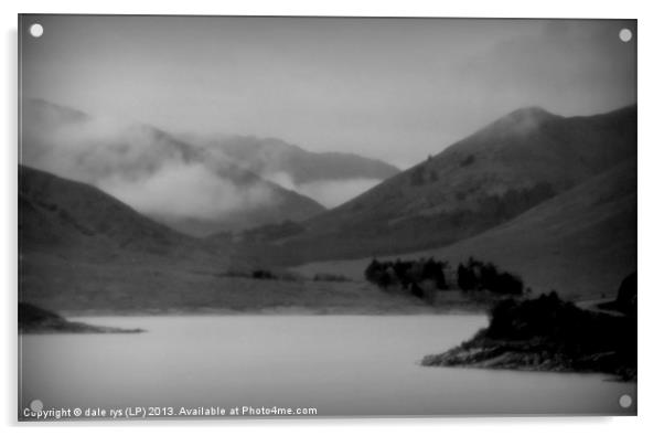 highland mist Acrylic by dale rys (LP)