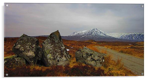 scottish highlands Acrylic by dale rys (LP)