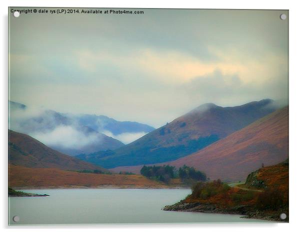  highland mist Acrylic by dale rys (LP)