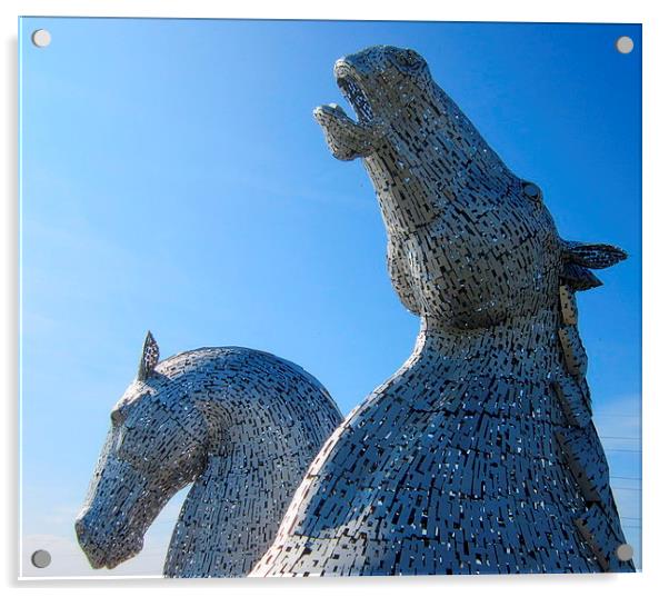  the kelpies Acrylic by dale rys (LP)