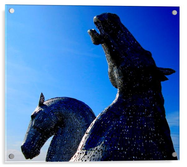  the kelpies Acrylic by dale rys (LP)