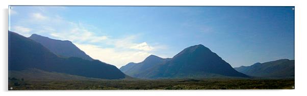  highland landscape   Acrylic by dale rys (LP)