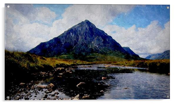  glen etive-scotland Acrylic by dale rys (LP)