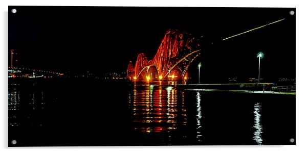  forth rail bridge   Acrylic by dale rys (LP)