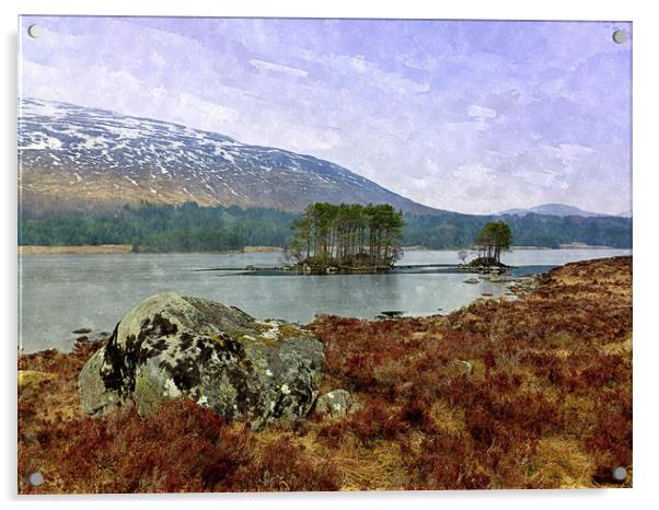 CORROUR SCOTLAND  Acrylic by dale rys (LP)