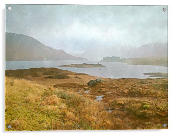 clunie scotland  Acrylic by dale rys (LP)