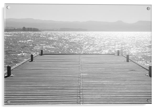 Jetty Acrylic by Les Hardman