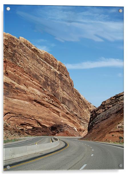 Capitol Reef, Utah Acrylic by Patti Barrett