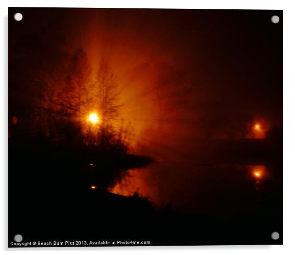 Fog Lamp Acrylic by Beach Bum Pics