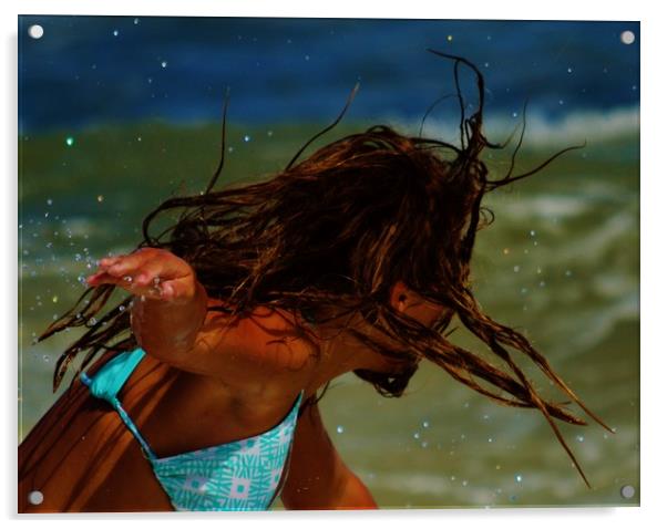 Wild One Acrylic by Beach Bum Pics