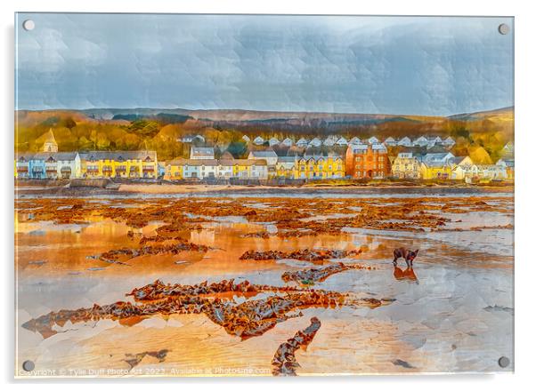 Spring Tide At Fairlie Beach Acrylic by Tylie Duff Photo Art