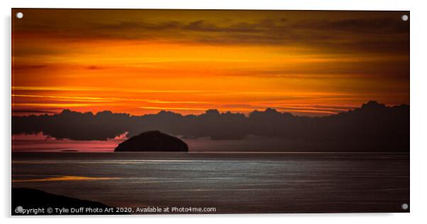 Sunset Over Paddy's Milestone Acrylic by Tylie Duff Photo Art