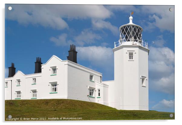 Lizard Lighthouse, Cornwall Acrylic by Brian Pierce