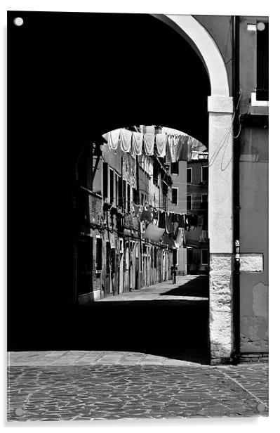 Venice Arch Acrylic by Liam Dobson