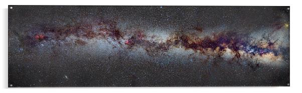 The Milky Way from Scorpio and Antares to Perseus Acrylic by Guido Montañes
