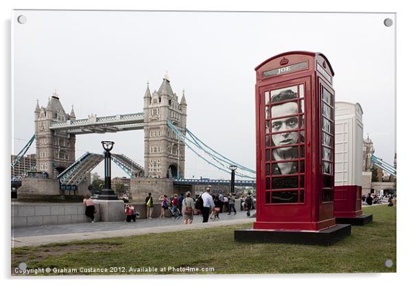 London Calling Acrylic by Graham Custance