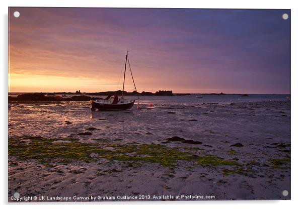 Jersey Sunrise Acrylic by Graham Custance
