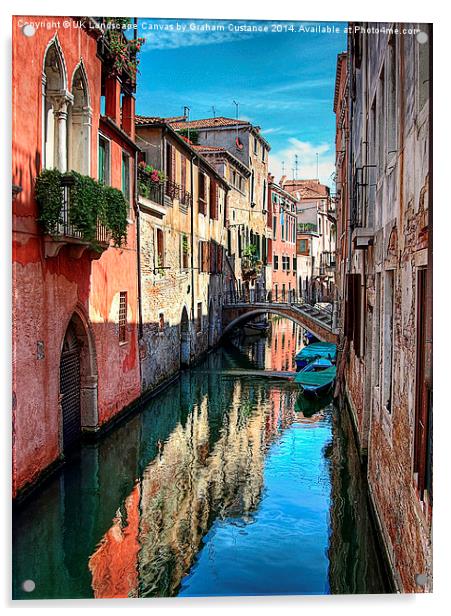 Venice  Acrylic by Graham Custance