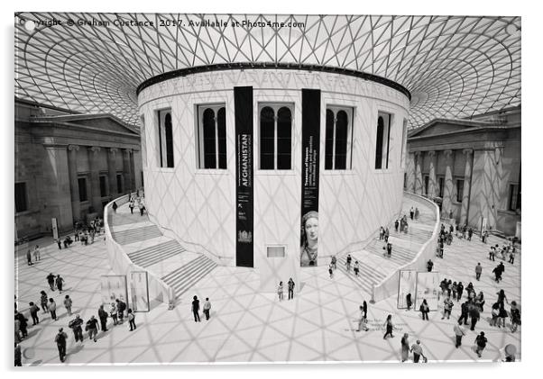 British Museum, London Acrylic by Graham Custance