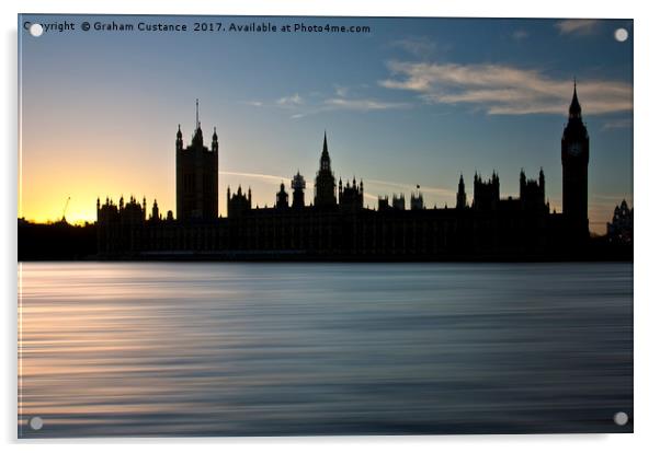 Westminster Acrylic by Graham Custance