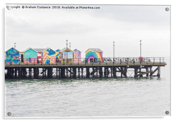 Southend Pier Acrylic by Graham Custance
