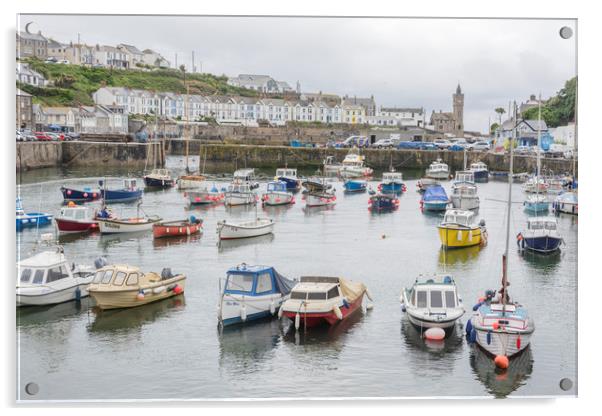 Porthleven, Cornwall Acrylic by Graham Custance