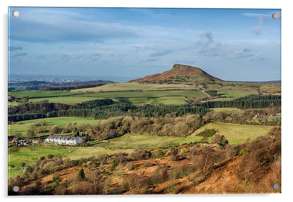 Roseberry Topping Acrylic by Graham Moore