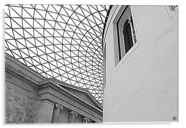British Museum, London Acrylic by David Wilkins