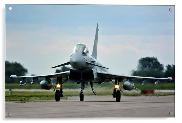  Eurofighter Typhoon Acrylic by Jason Green