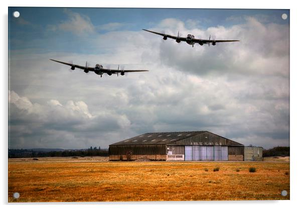  Lancaster Bomber  Acrylic by Jason Green