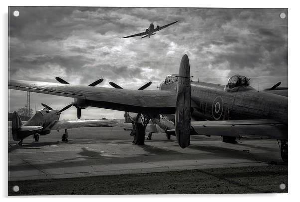 Battle of Britain memorial Flight Acrylic by Jason Green