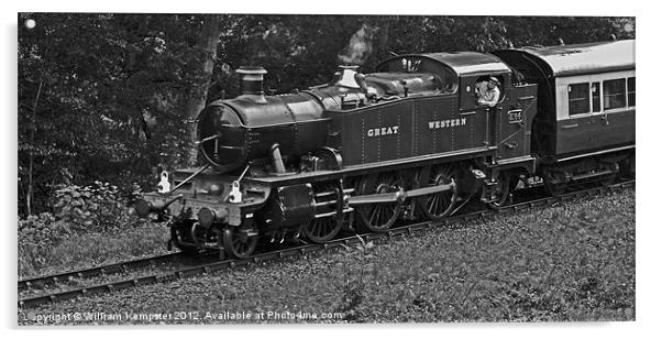 51XX Class GWR No.5164 Acrylic by William Kempster