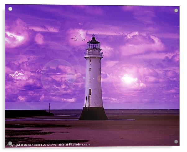 Lighthouse Collaborations Pt 6 Acrylic by stewart oakes