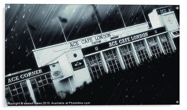 Ace cafe london Acrylic by stewart oakes