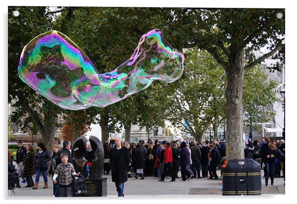 bubble Acrylic by Miroslav Adamove