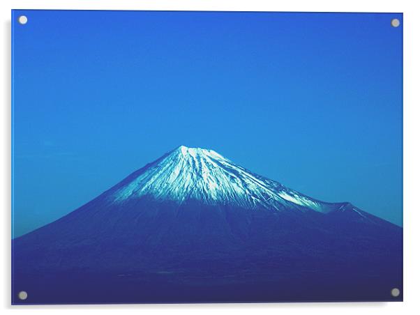Snow-capped Fuji Acrylic by Daniel Gilroy
