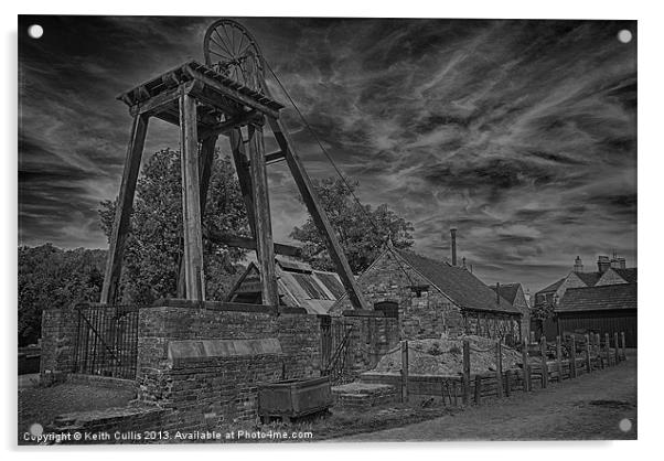 Iron Mine Acrylic by Keith Cullis
