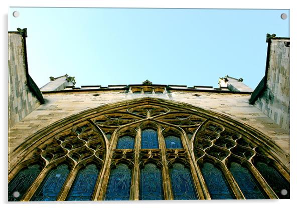 A Cathedral in Summer Acrylic by Luke Ellen
