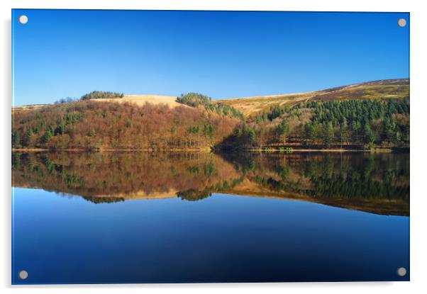  Derwent Reservoir Acrylic by Darren Galpin